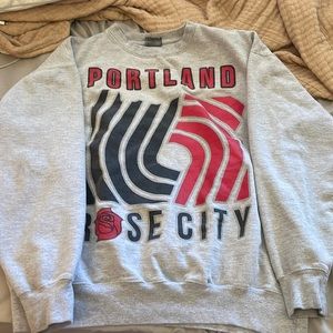 Portland Trail Blazer Vintage Crewneck Sweatshirt